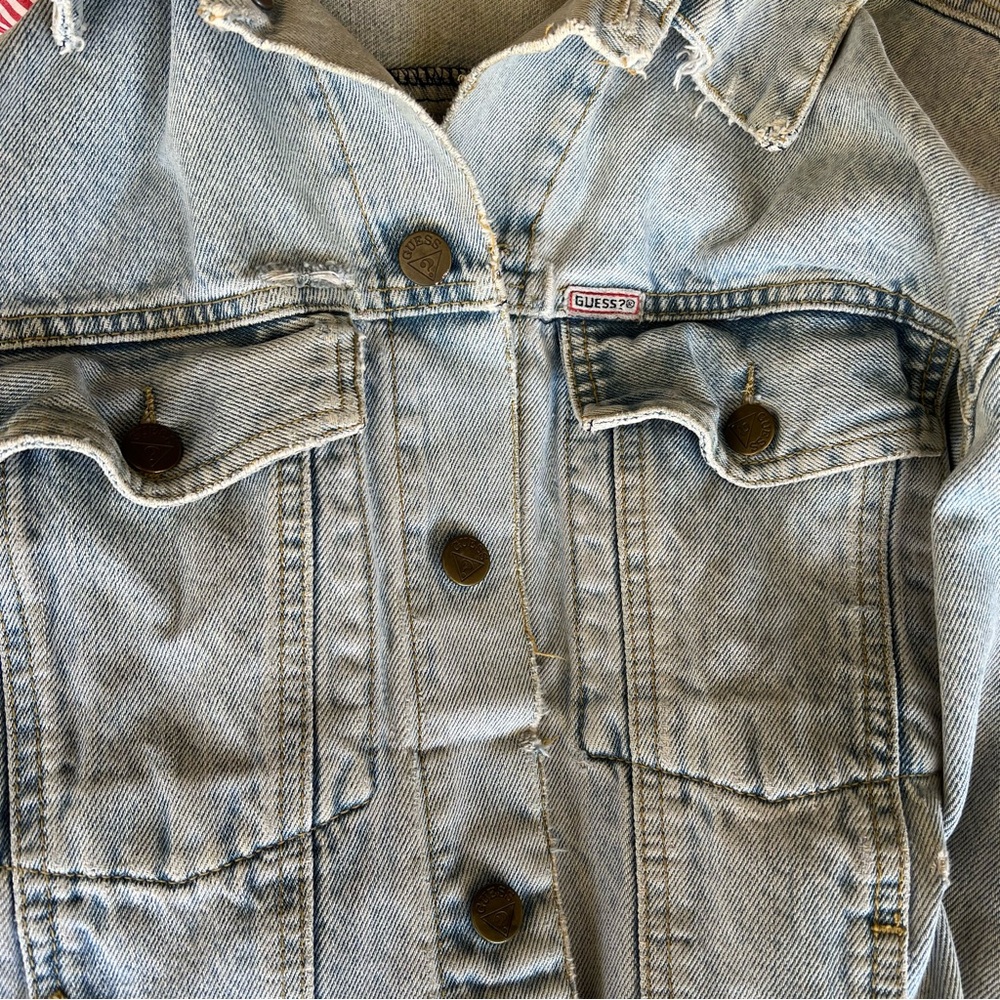 Rare Vintage Guess by Marciano 90s Denim Jacket